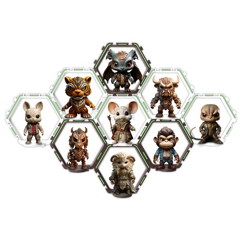 Wall mounted stand display - wall,